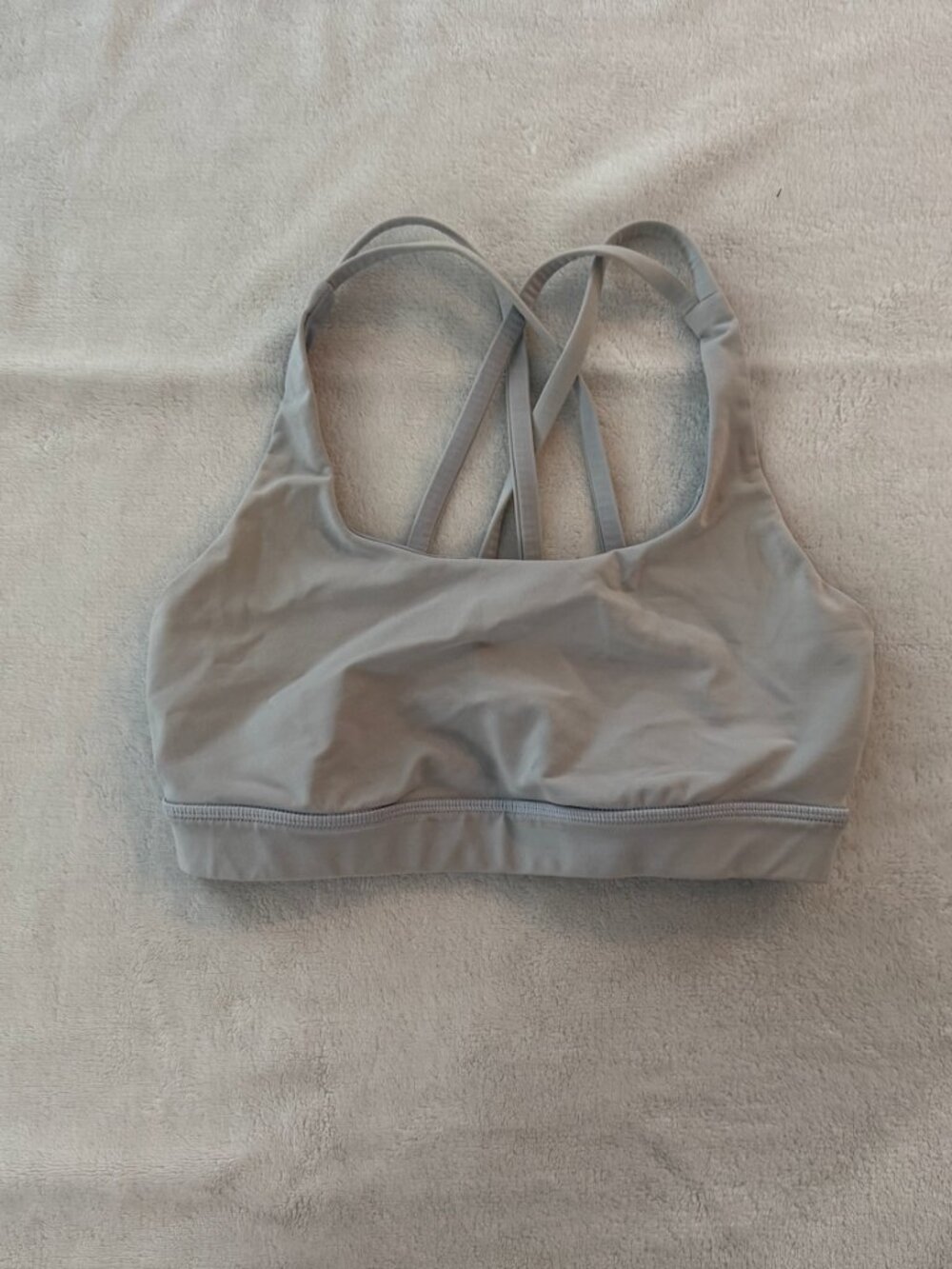 Lululemon Blue/Silver Sports Bra